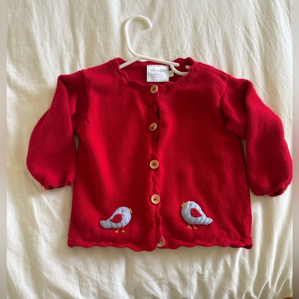 Little English Bird Sweater, size 24 months